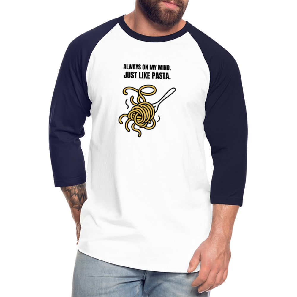 JUST LIKE PASTA - white/navy